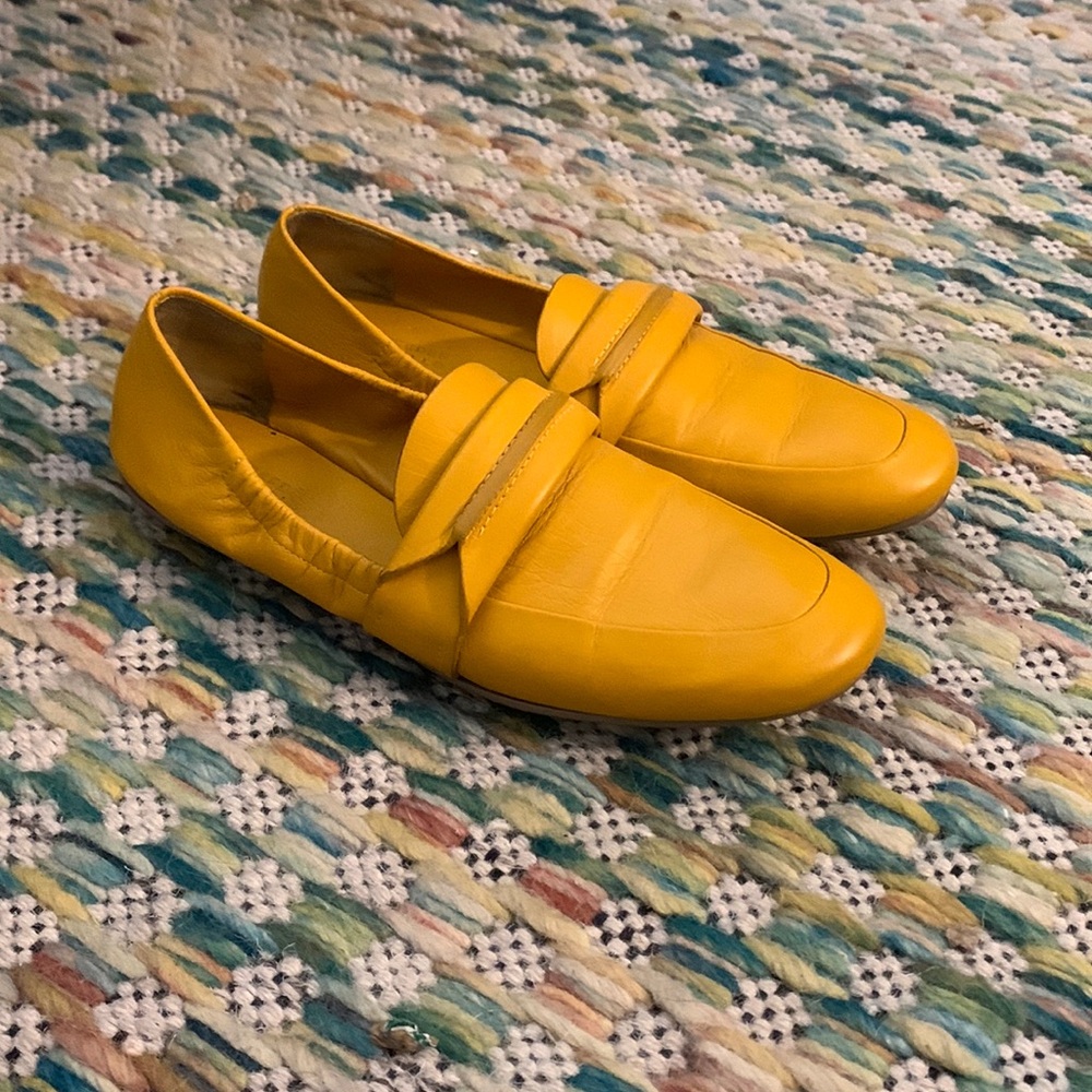 Mercedes Castillo Yellow Erin Loafer